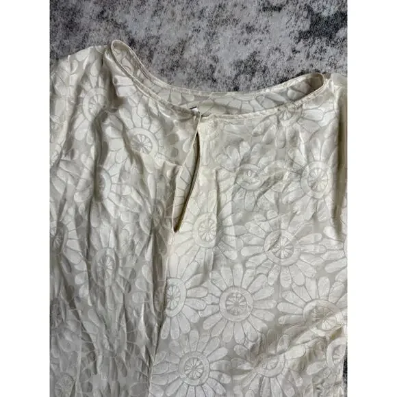 Show Me Your Mumu Dress Sarah XL Creamy Daisy Burnout Maxi Bridal Wedding Boho - Picture 6 of 11